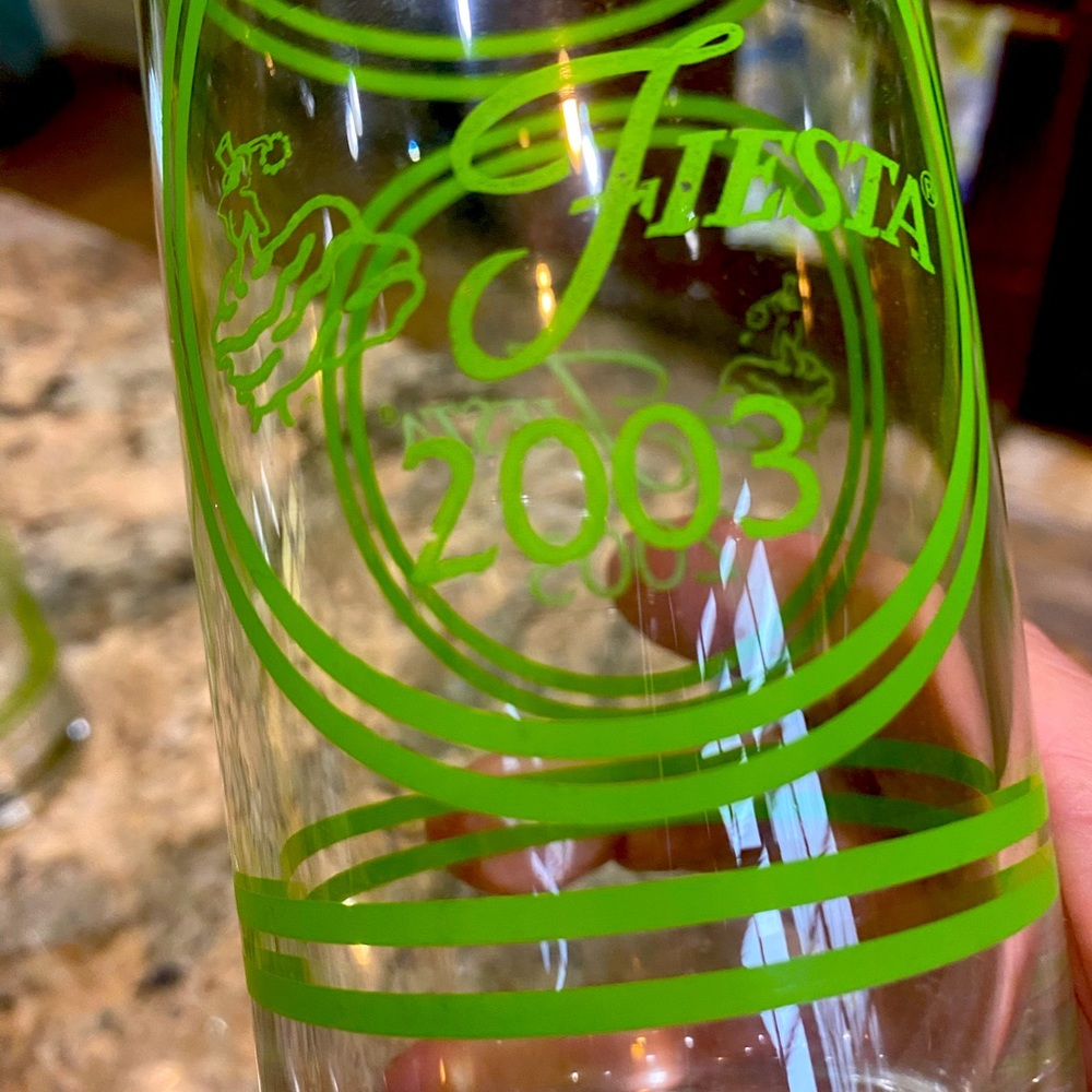 Fiesta collectors item (2 tall glasses)